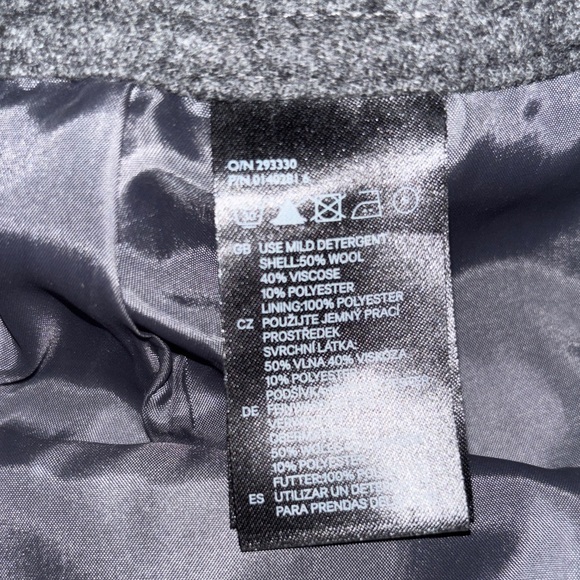 H&M Dark Gray Pencil Skirt - Picture 3 of 4